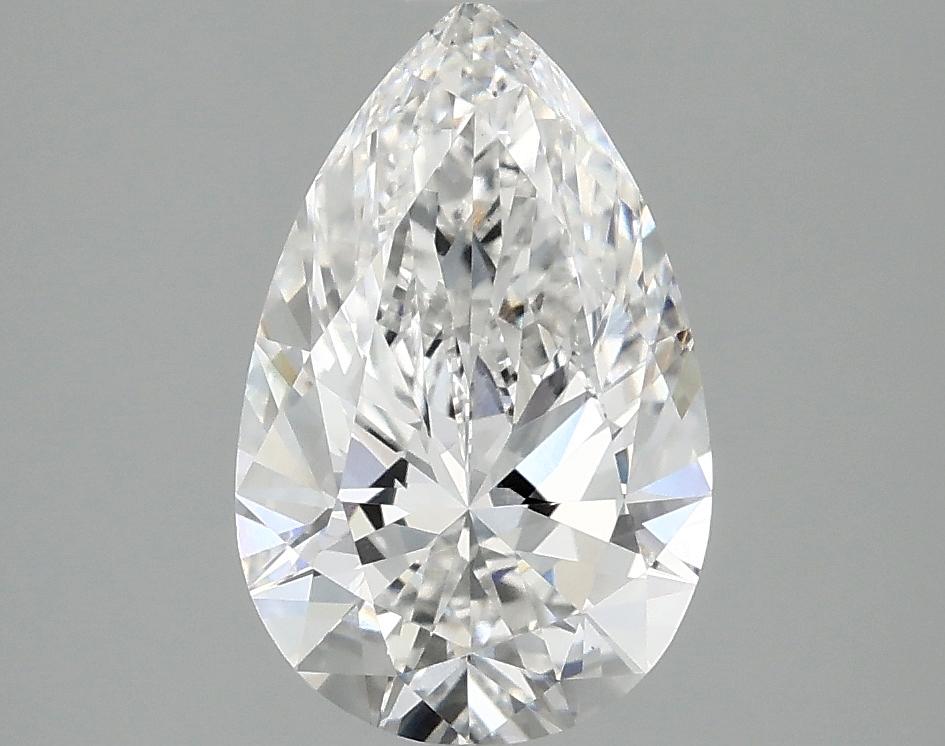 2.05 Carat Pear Shaped Ideal Cut VS1 IGI Certified Lab Grown Diamond