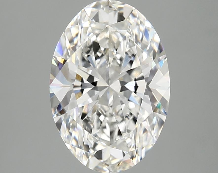2.56 Carat Oval Shaped Ideal Cut VVS2 IGI Certified Lab Grown Diamond