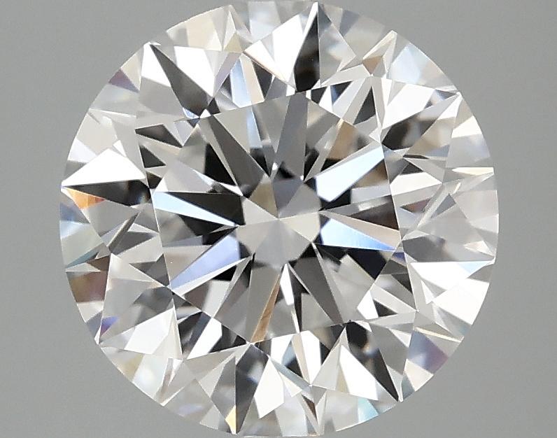 3.09 Carat Round Shaped Excellent Cut VVS2 IGI Certified Lab Grown Diamond