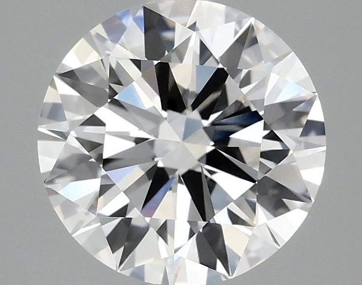 2.47 Carat Round Shaped Ideal Cut VVS2 IGI Certified Lab Grown Diamond