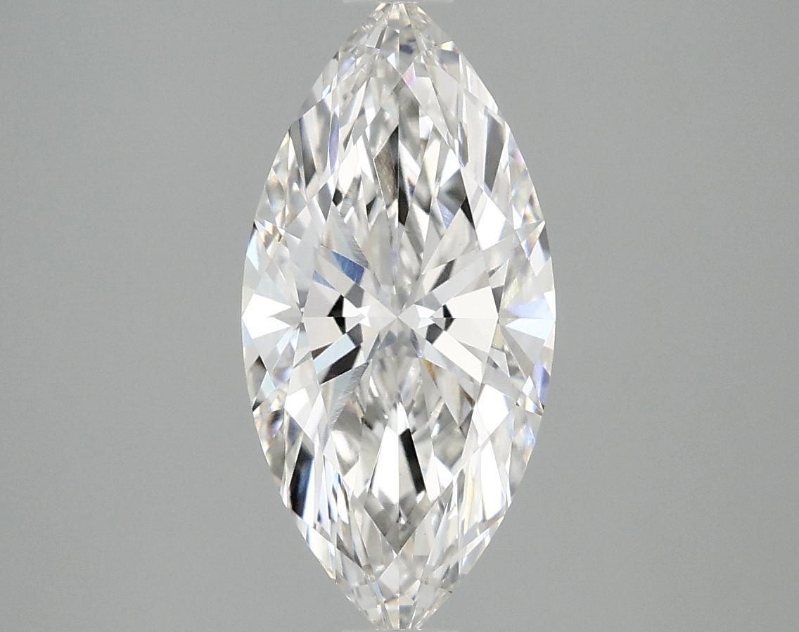 2.02 Carat Marquise Shaped Excellent Cut VVS2 IGI Certified Lab Grown Diamond