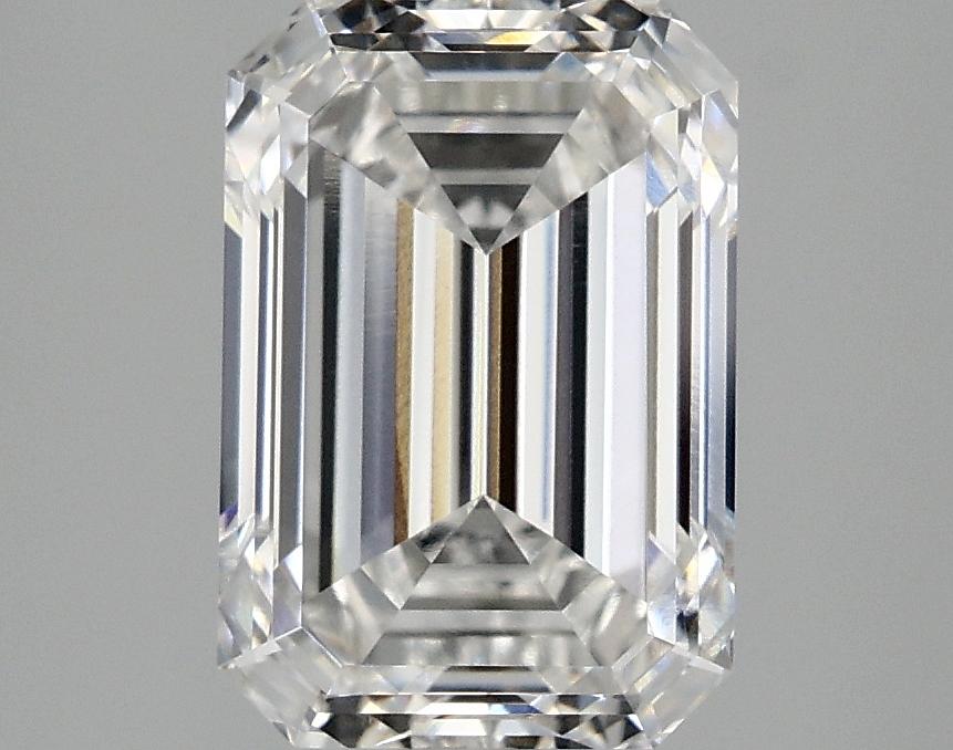 2.93 Carat Emerald Shaped Ideal Cut VVS2 IGI Certified Lab Grown Diamond