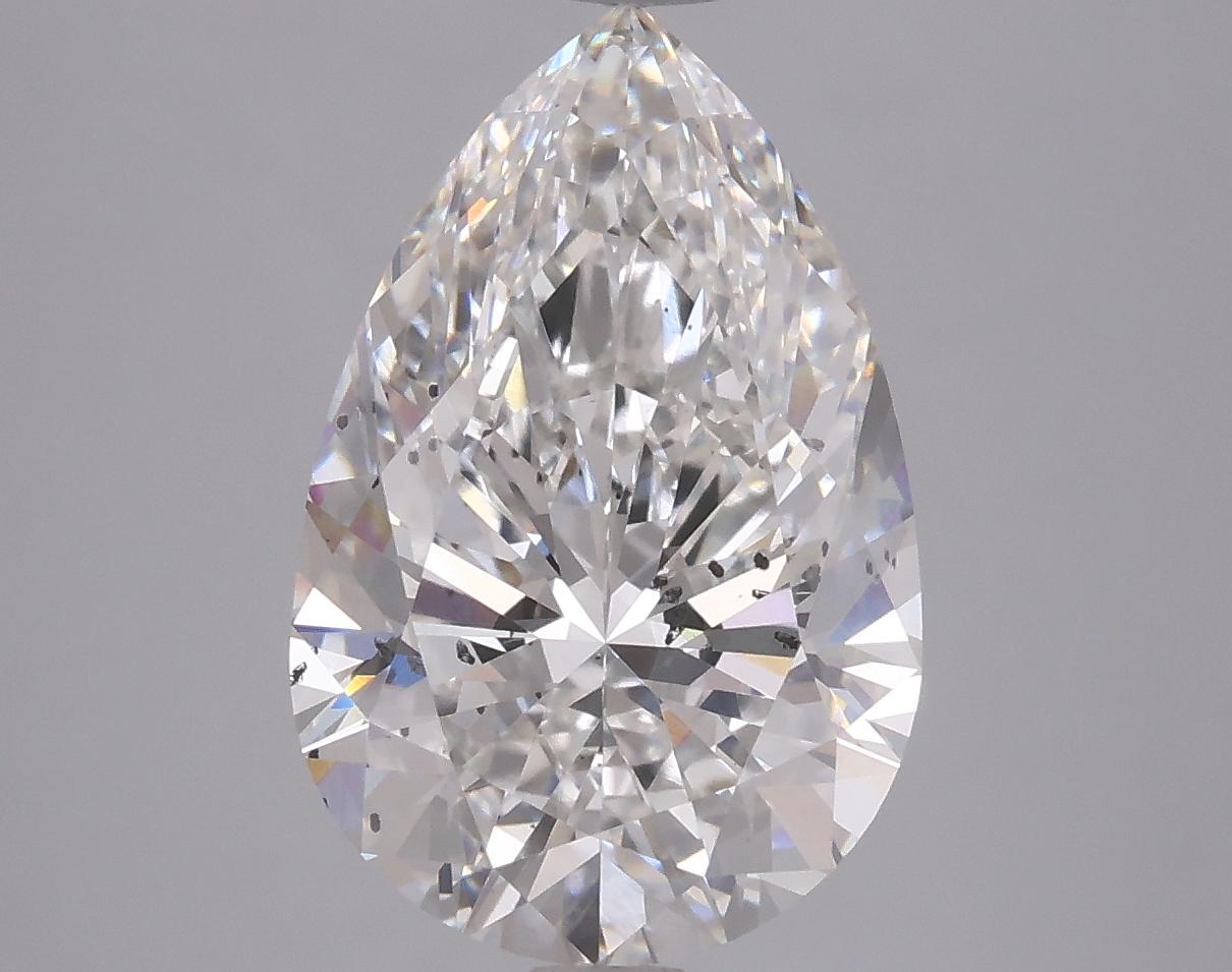 4.2 Carat Pear Shaped Excellent Cut SI1 IGI Certified Lab Grown Diamond