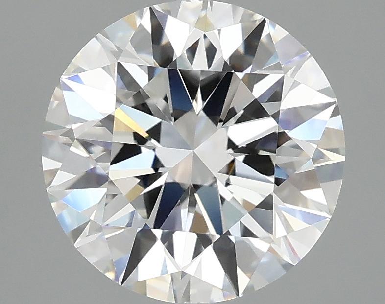 3.07 Carat Round Shaped Ideal Cut VVS2 IGI Certified Lab Grown Diamond