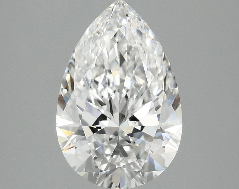 2.08 Carat Pear Shaped Excellent Cut VVS2 IGI Certified Lab Grown Diamond