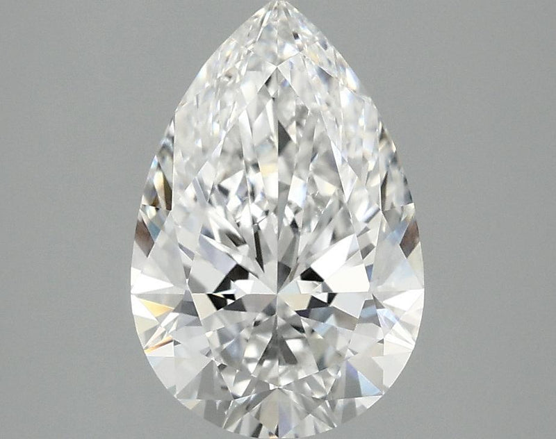 2.08 Carat Pear Shaped Excellent Cut VVS2 IGI Certified Lab Grown Diamond