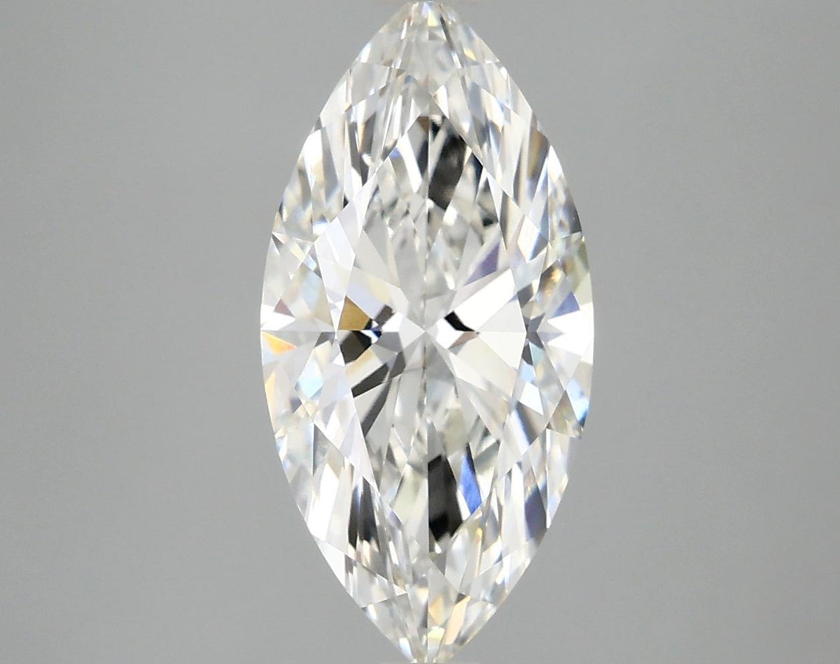2.88 Carat Marquise Shaped Excellent Cut VVS2 IGI Certified Lab Grown Diamond