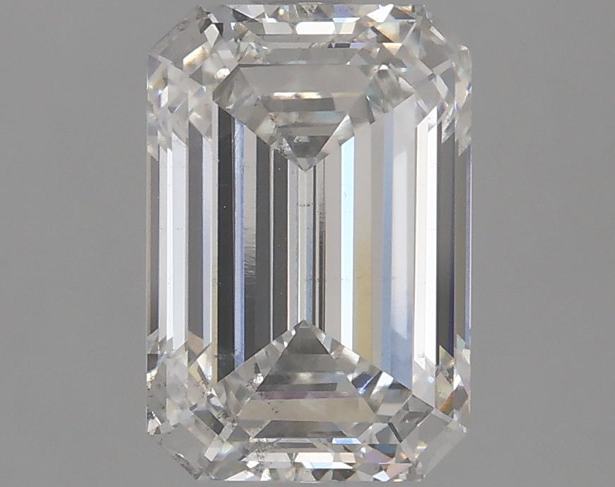 2.97 Carat Emerald Shaped Ideal Cut SI1 IGI Certified Lab Grown Diamond