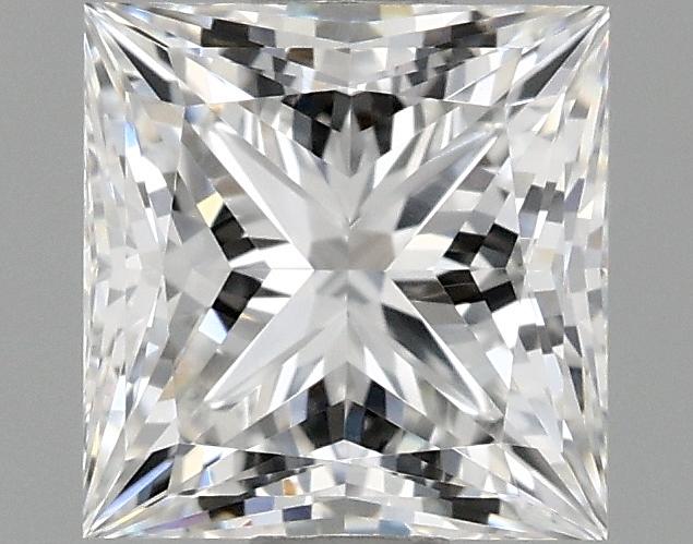 0.99 Carat Princess Shaped Ideal Cut VVS2 IGI Certified Lab Grown Diamond