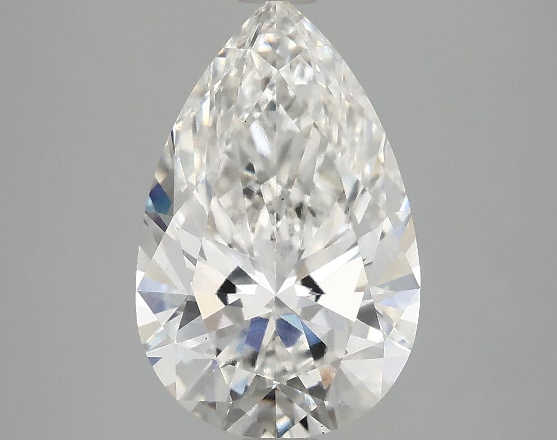 3.08 Carat Pear Shaped Ideal Cut VS1 IGI Certified Lab Grown Diamond