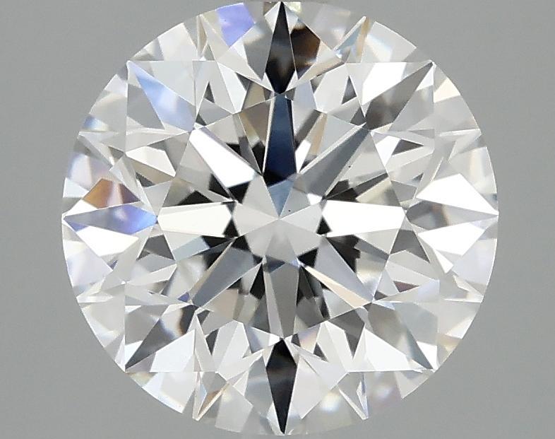 3.08 Carat Round Shaped Excellent Cut VS1 IGI Certified Lab Grown Diamond