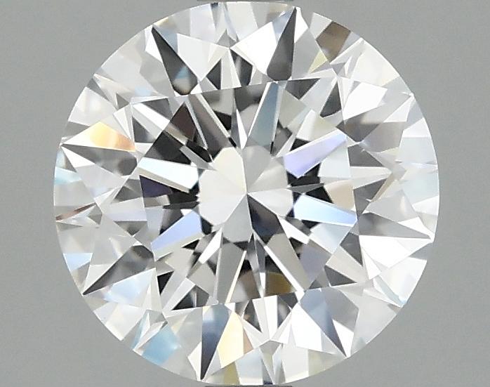 2.06 Carat Round Shaped Ideal Cut VVS2 IGI Certified Lab Grown Diamond