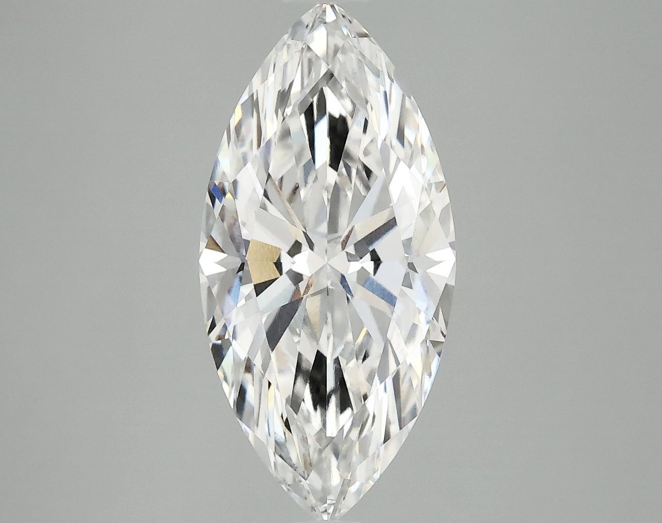 3.05 Carat Marquise Shaped Ideal Cut VS1 IGI Certified Lab Grown Diamond