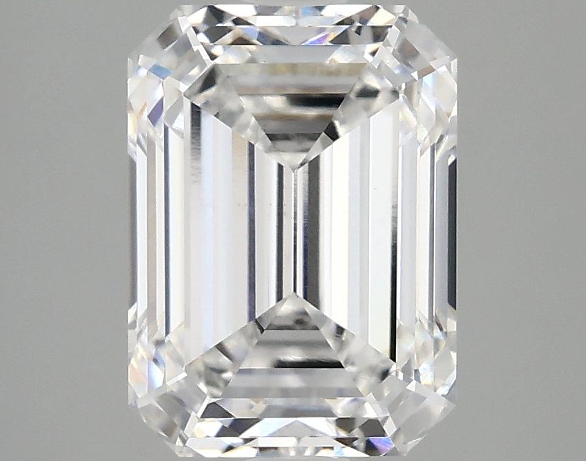 3.05 Carat Emerald Shaped Ideal Cut VVS2 IGI Certified Lab Grown Diamond
