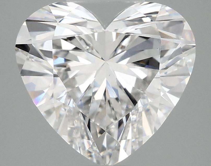 3.07 Carat Heart Shaped Ideal Cut VS1 IGI Certified Lab Grown Diamond