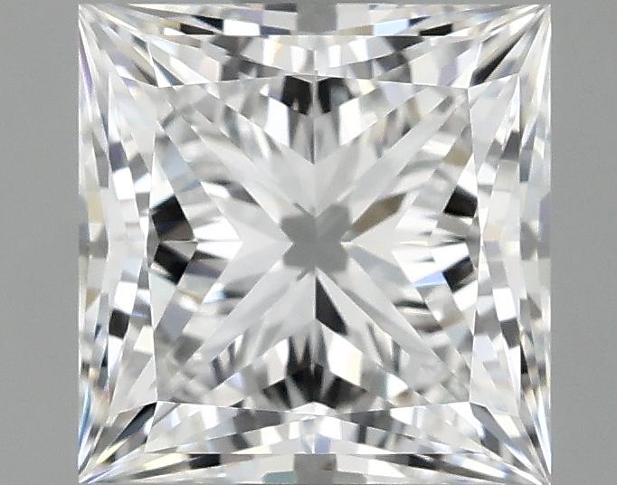 1.25 Carat Princess Shaped Ideal Cut VVS2 IGI Certified Lab Grown Diamond