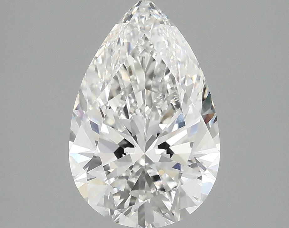 2.06 Carat Pear Shaped Excellent Cut VVS2 IGI Certified Lab Grown Diamond