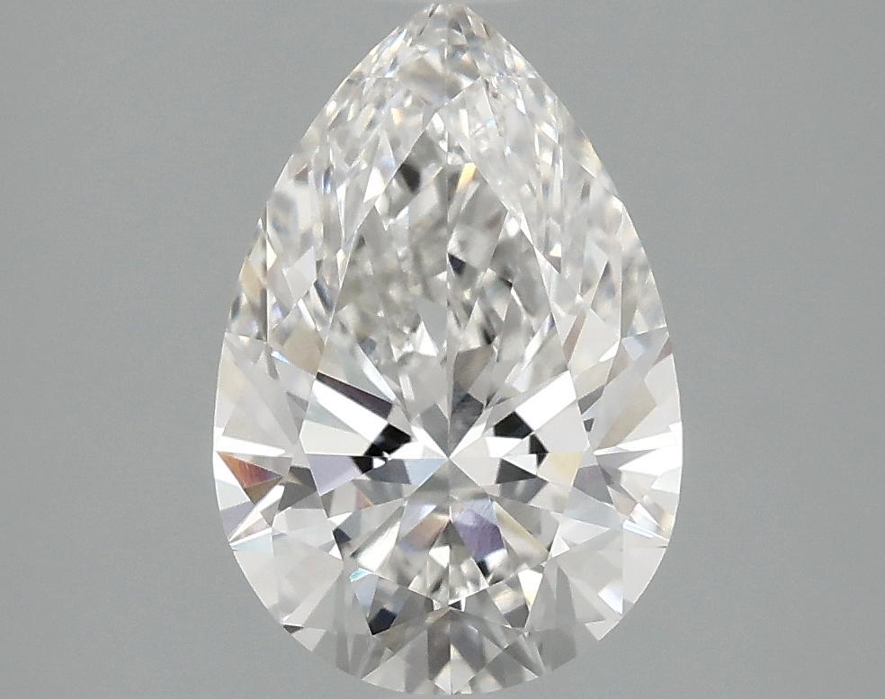1.83 Carat Pear Shaped Excellent Cut VVS2 IGI Certified Lab Grown Diamond