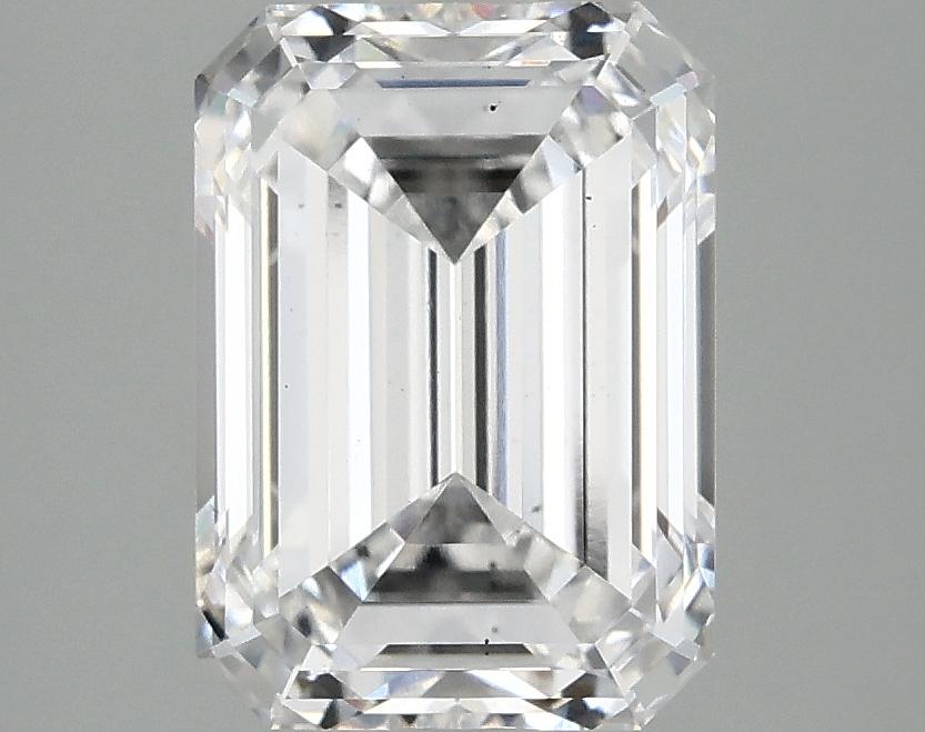 2.97 Carat Emerald Shaped Ideal Cut VS2 IGI Certified Lab Grown Diamond
