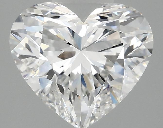 2.06 Carat Heart Shaped Ideal Cut VVS2 IGI Certified Lab Grown Diamond