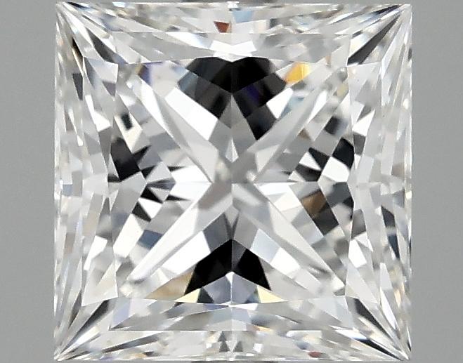 2.54 Carat Princess Shaped Ideal Cut VVS2 IGI Certified Lab Grown Diamond