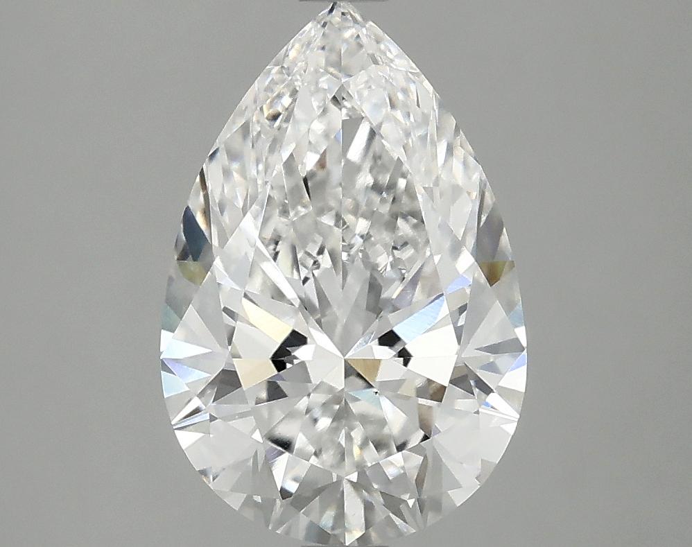 2.46 Carat Pear Shaped Excellent Cut VS1 IGI Certified Lab Grown Diamond