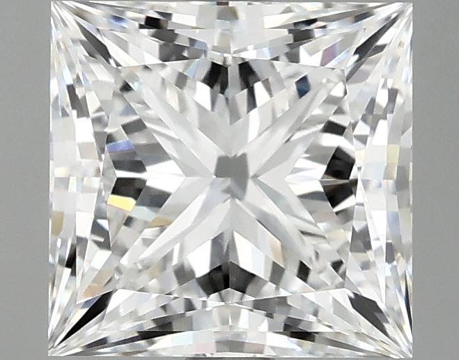 2.83 Carat Princess Shaped Ideal Cut VVS2 IGI Certified Lab Grown Diamond
