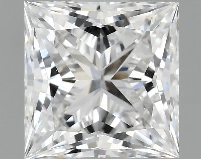 0.98 Carat Princess Shaped Ideal Cut VVS2 IGI Certified Lab Grown Diamond