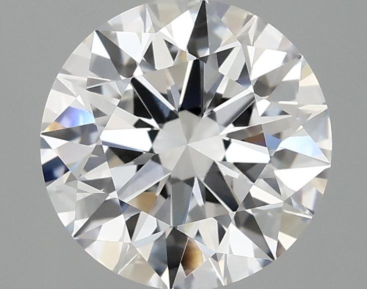 2.47 Carat Round Shaped Ideal Cut VVS2 IGI Certified Lab Grown Diamond