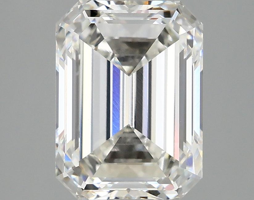 3.03 Carat Emerald Shaped Excellent Cut VVS2 IGI Certified Lab Grown Diamond