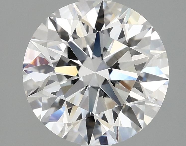 2.51 Carat Round Shaped Ideal Cut VVS2 IGI Certified Lab Grown Diamond