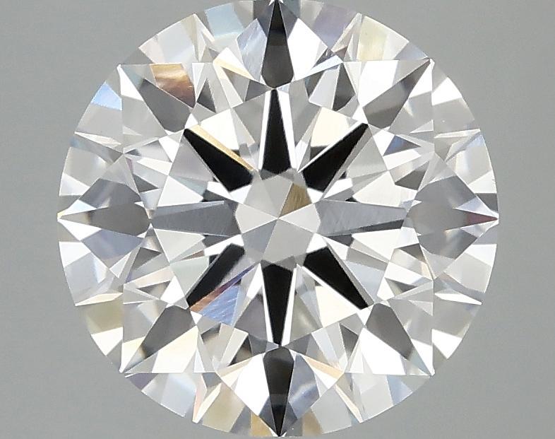 3.09 Carat Round Shaped Ideal Cut VVS2 IGI Certified Lab Grown Diamond