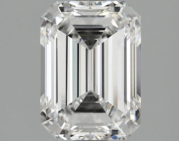 2.06 Carat Emerald Shaped Excellent Cut VVS2 IGI Certified Lab Grown Diamond