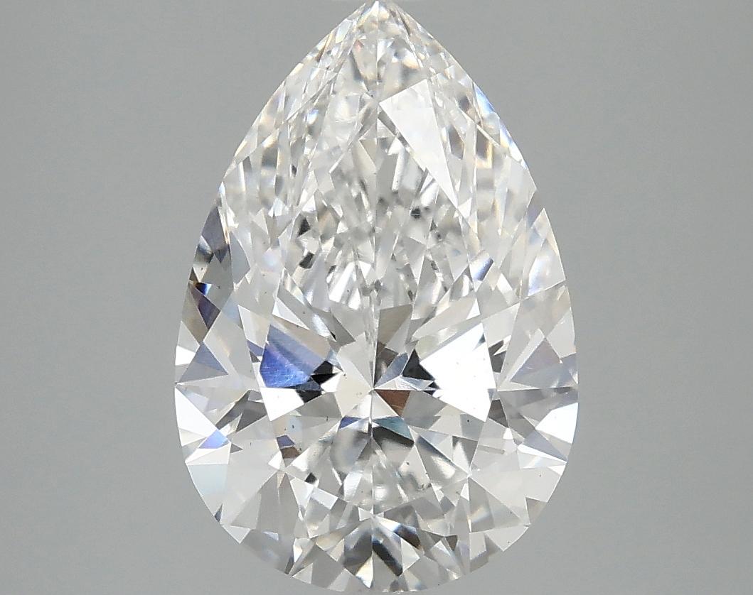 3.03 Carat Pear Shaped Excellent Cut VS2 IGI Certified Lab Grown Diamond