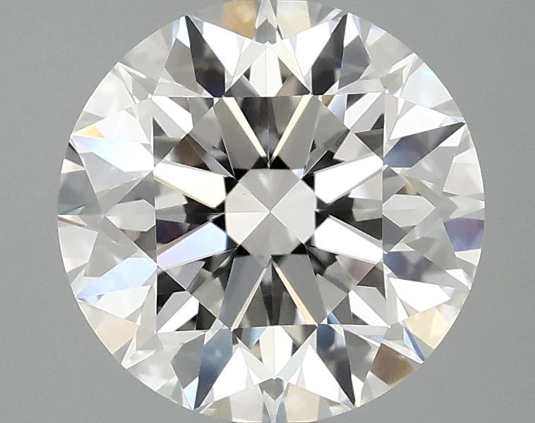 2.97 Carat Round Shaped Excellent Cut VVS2 IGI Certified Lab Grown Diamond