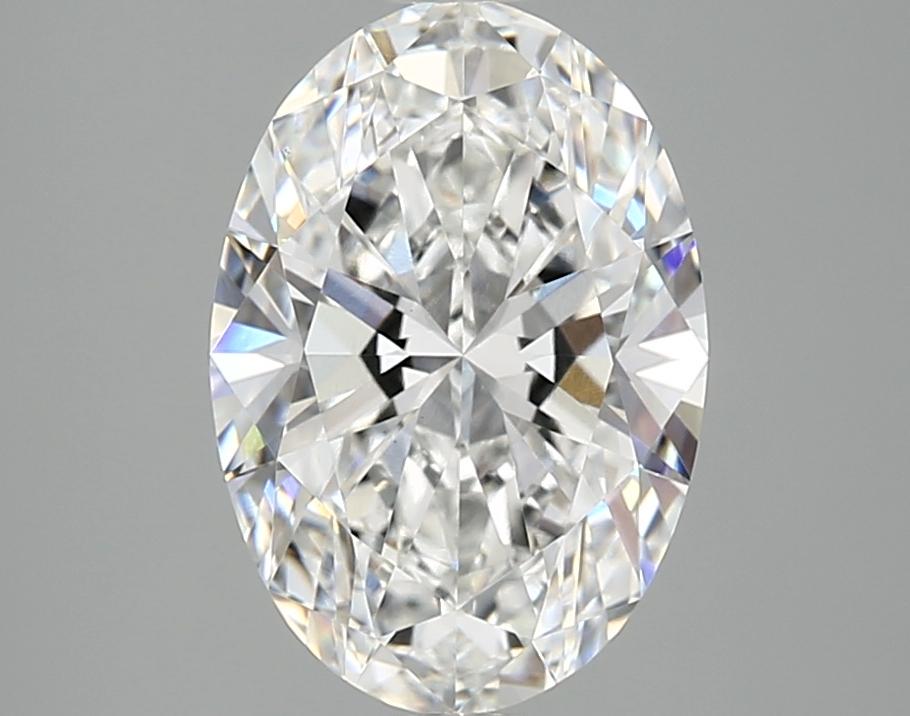 3.06 Carat Oval Shaped Ideal Cut VVS2 IGI Certified Lab Grown Diamond