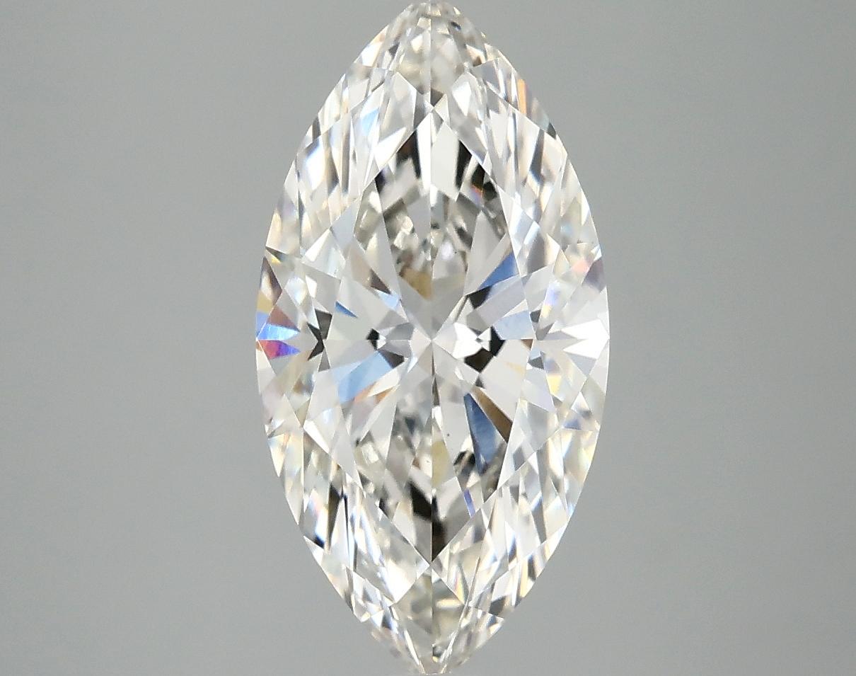 2.87 Carat Marquise Shaped Ideal Cut VS2 IGI Certified Lab Grown Diamond