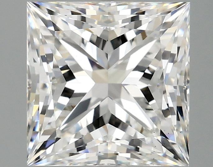 2.89 Carat Princess Shaped Ideal Cut VS1 IGI Certified Lab Grown Diamond