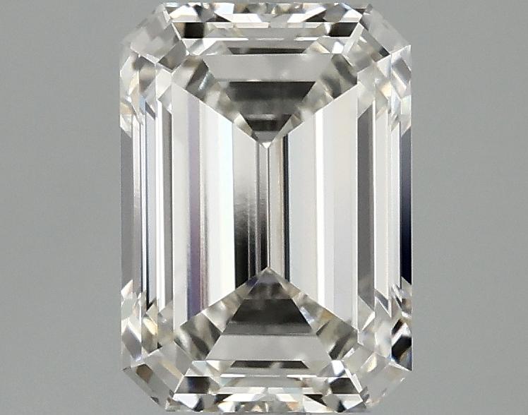 2.1 Carat Emerald Shaped Ideal Cut VVS2 IGI Certified Lab Grown Diamond