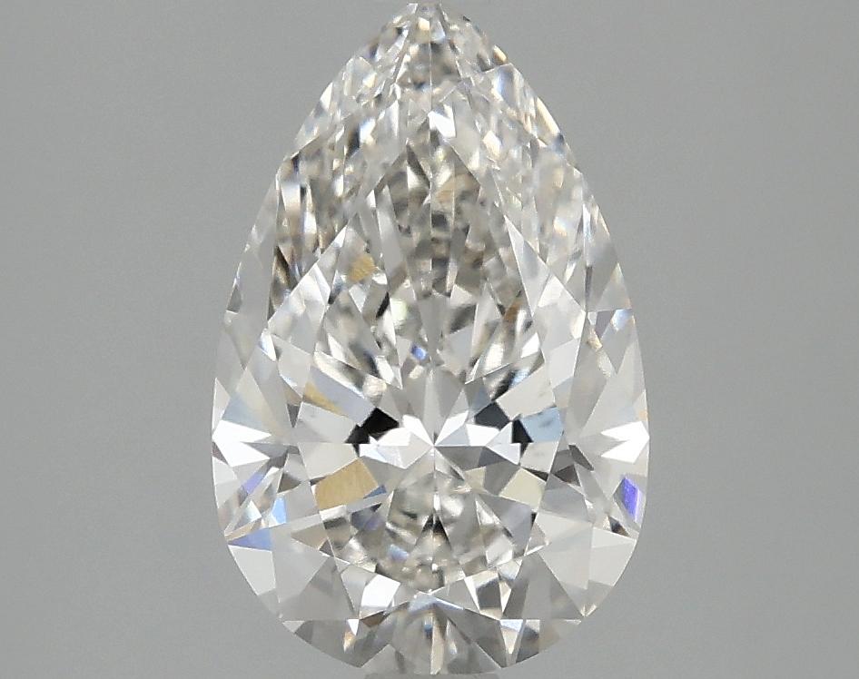 2.08 Carat Pear Shaped Ideal Cut VS1 IGI Certified Lab Grown Diamond