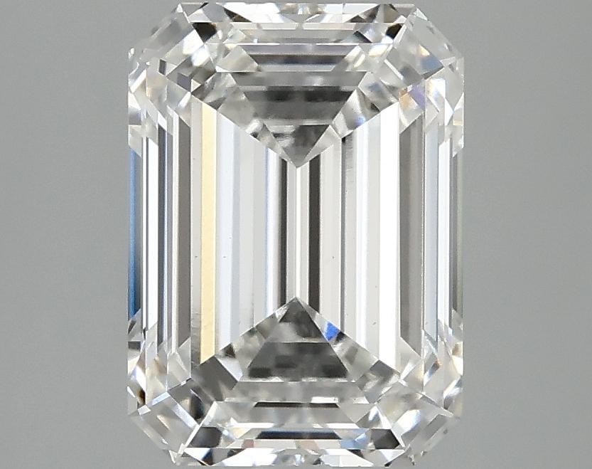 3.08 Carat Emerald Shaped Excellent Cut VS1 IGI Certified Lab Grown Diamond
