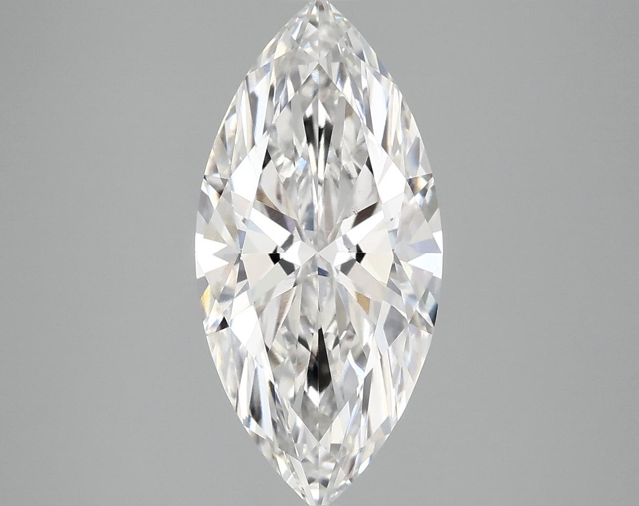 3.03 Carat Marquise Shaped Excellent Cut VS1 IGI Certified Lab Grown Diamond