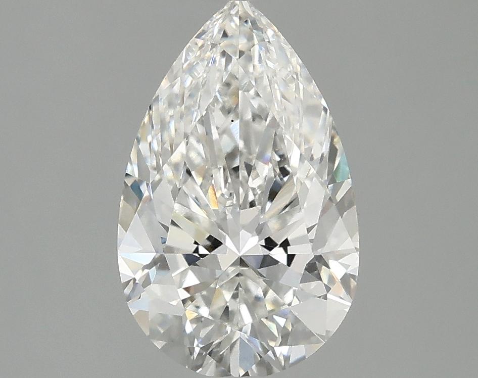2.06 Carat Pear Shaped Ideal Cut VS1 IGI Certified Lab Grown Diamond