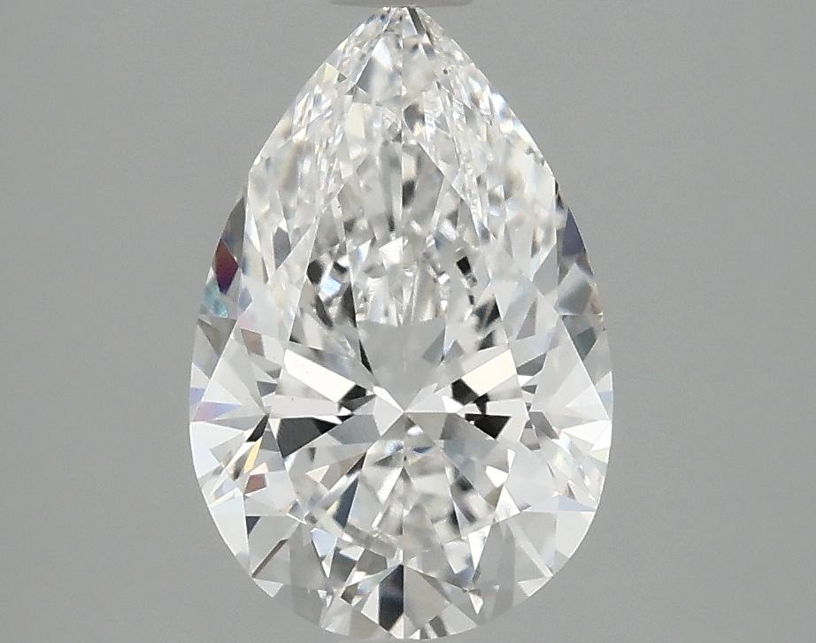 2.08 Carat Pear Shaped Excellent Cut VS1 IGI Certified Lab Grown Diamond