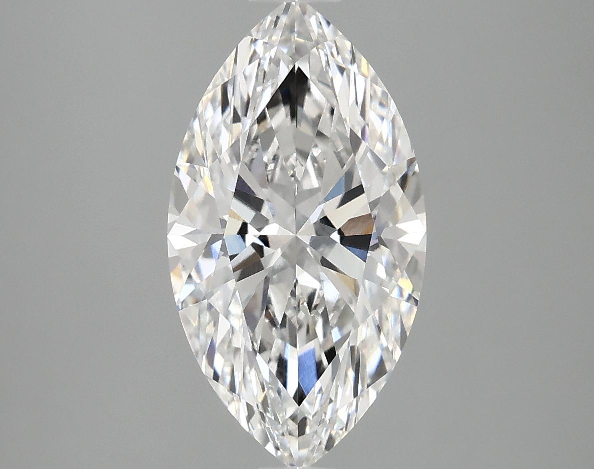 3.03 Carat Marquise Shaped Excellent Cut VVS2 IGI Certified Lab Grown Diamond