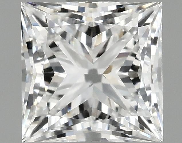 0.98 Carat Princess Shaped Ideal Cut VVS2 IGI Certified Lab Grown Diamond