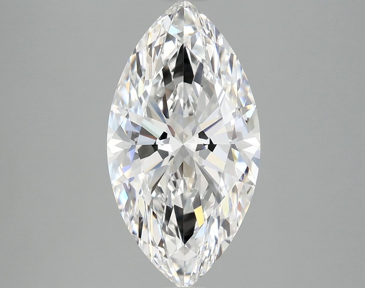 3.09 Carat Marquise Shaped Excellent Cut VVS2 IGI Certified Lab Grown Diamond