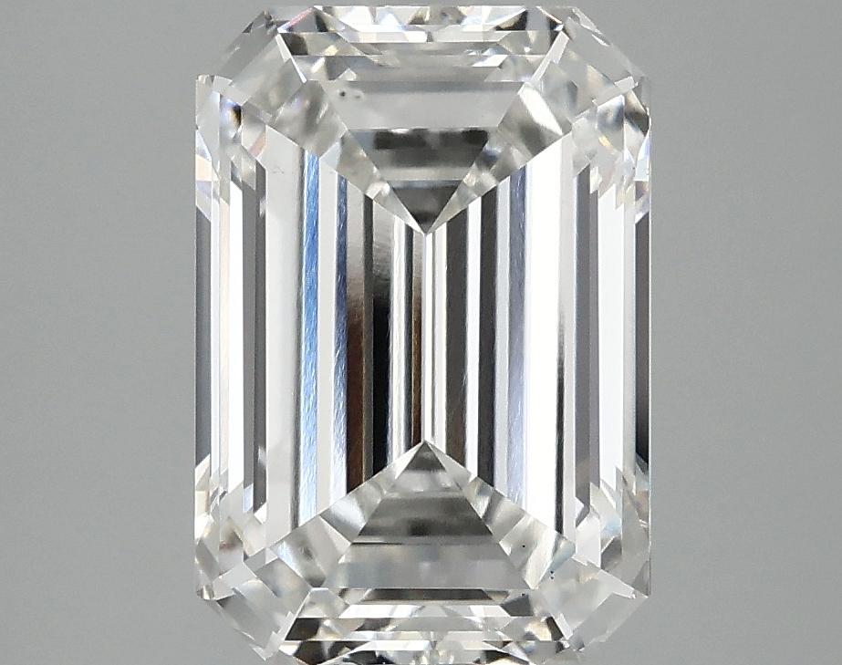 3.52 Carat Emerald Shaped Ideal Cut VS2 IGI Certified Lab Grown Diamond