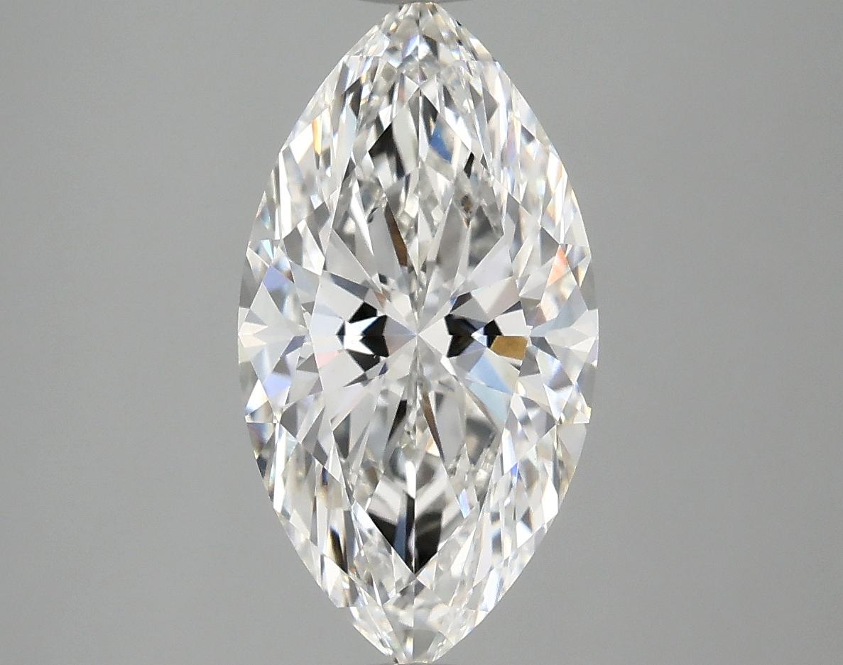 3.03 Carat Marquise Shaped Excellent Cut VVS2 IGI Certified Lab Grown Diamond
