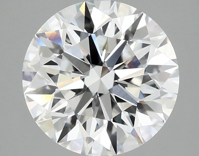 3.09 Carat Round Shaped Ideal Cut VVS2 IGI Certified Lab Grown Diamond